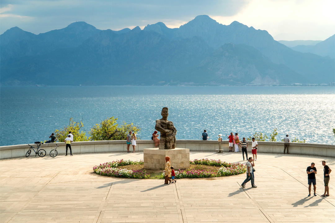 Karaalioglu Park, Antalya, Kaleici, Old Town, green park, city views, gardens, walking paths, family area, nature, Mediterranean, relaxing, famous park, playground, scenic spots